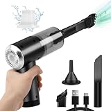 【CADEAU IDÉAL】: Cet aspirateur de voiture sans fil puissant un cadeau attentionné pour vos proches possédant des animaux ou des voitures. Si vous avez des questions, n'hésitez pas à nous contacter pour obtenir de l'aide et du soutien! SERVICE CLIENT SANS SOUCI!