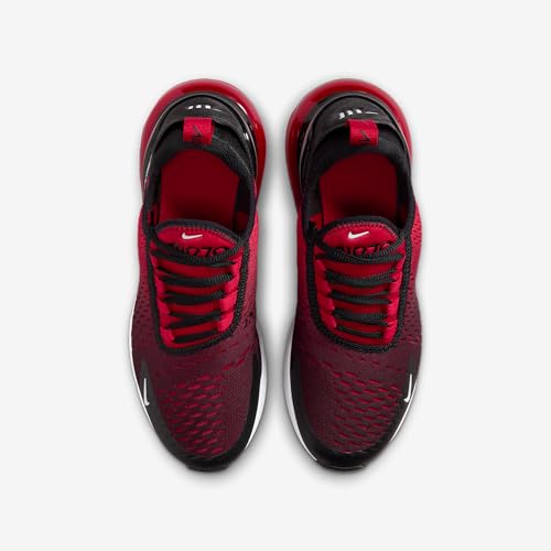 Nike Air Max 270 Big Kids' Shoes (Gym Red/Black/White)4