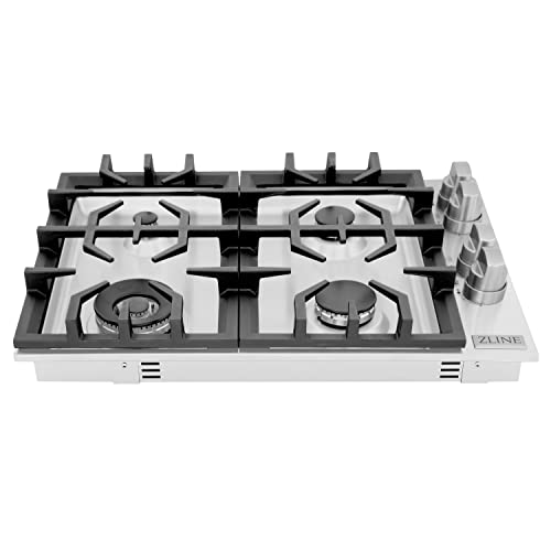 ZLINE 30 in. Gas Cooktop with 4 Gas Burners (RC30)