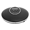Bluetooth draagbare cd-spelers, mobiele cd-muziekspeler en pocket walkman, compact discman cd-schijfspeler met stereo-oortelefoon voor reizen/thuis/schoolonderwijs (zwart)