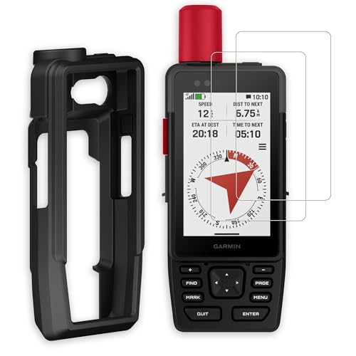 Coque Garmin GPSMAP H1 anti-rayure et bris d'écran verre trempé 3.5"