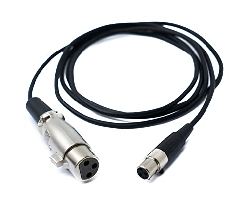 Câble mini XLR 3 broches femelle System-S pour micro de studio