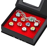 PADINHY Ninja Costume Rings Cosplay Accessories Cosplay Anime Rings (Full Set of 10 Pieces)