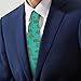 NiuKom Turtle Grass Men'S Neckties Tie Fashion Tie Print Novelty Neck Ties For Every Outfit
