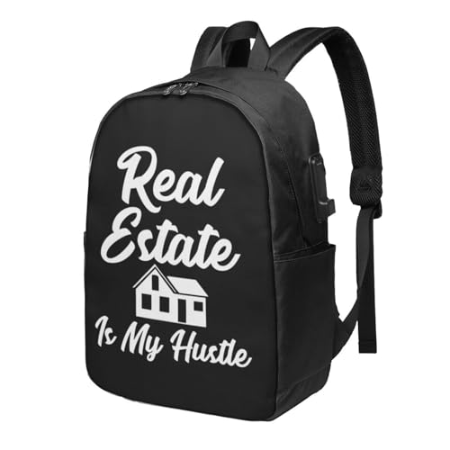 AMZWZSH Real Estate is My Hustle Funny Realtor Gift Travel