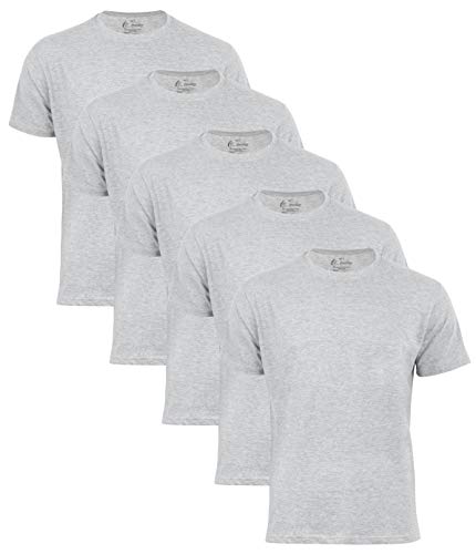 T-shirt col en O basique pour le sport et le quotidien urbain