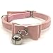 Pet Dog Collar Bowknot Dog Collars Cat Collar Adjustable Collar Pink 1pcs Practical