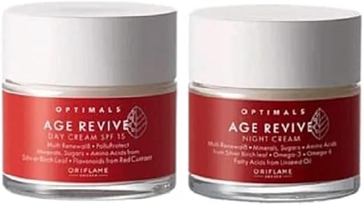 Age Revive Day Cream SPF 15 Age Revive Night Cream 50ML Each (Combo)