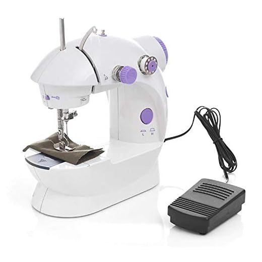 Mini Maquina De Costura Domestica Luz LED Portatil Bivolt Compacta