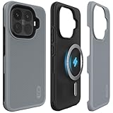 TUDIA MergeGrip [Magsafe Compatible] for Xiaomi 15T Pro 5G Case (2025) – [Military Grade Drop Tested] Dual Layer Shockproof Slim Heavy Duty Tough Protective Phone Case Cover - Gray