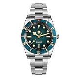 San Martin Upgraded SN0138 37mm BB54 Vintage Men Diver Watch ST2130 Automatic Mechanical Sapphire Luminous Waterproof Watches (V 1)