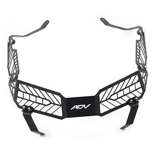 Grille phare moto ADV 150 éviter bris optique cache calandre - 3