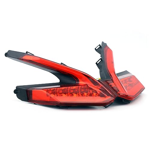 luzes da motocicleta Motocicleta Luz de Freio Luz Traseira Pisca-pisca Lanternas Traseiras Para DUCA
