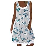 Smooto Women Sexy Club Halter Dresses Maxi Dress Girls Maxi Dress Ruched Ruffle Hem Bandage Oversized Beach Loose Long Maxi Swing Dress (White 8,L)