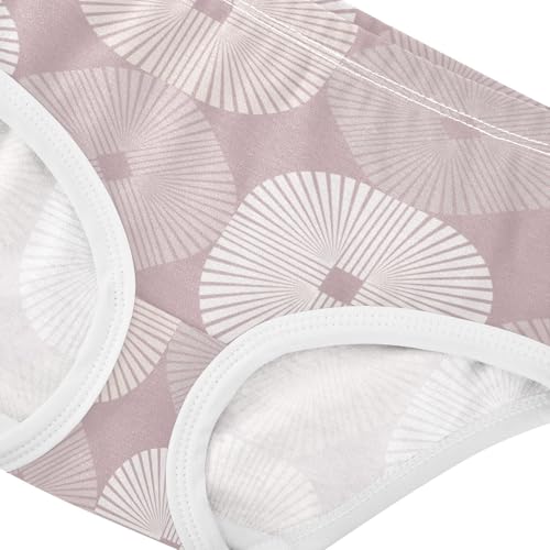 Sport Panties Breathable Triangle Panties Breathable Underwear for Toddlers in Sizes 2T,3T, 4T, 5T, 6Y and 8Y4