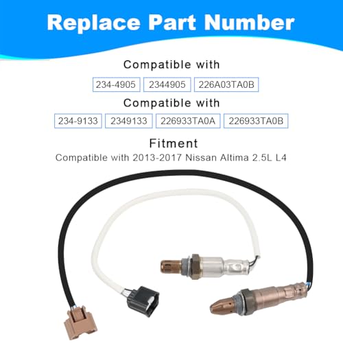 Sensor de Oxígeno JDMON para Nissan Altima 2013-2017 miniatura 4