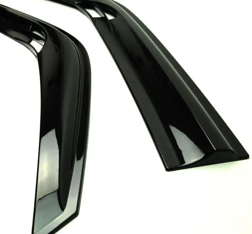 Windabweiser Für Vauxhall/Opel Vivaro (2003–2015) – 2-teilig, Schwarz, Selbstklebend