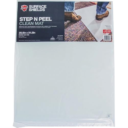 Surface Shields Step N Peel Board with 30-Pc Sticky Mat