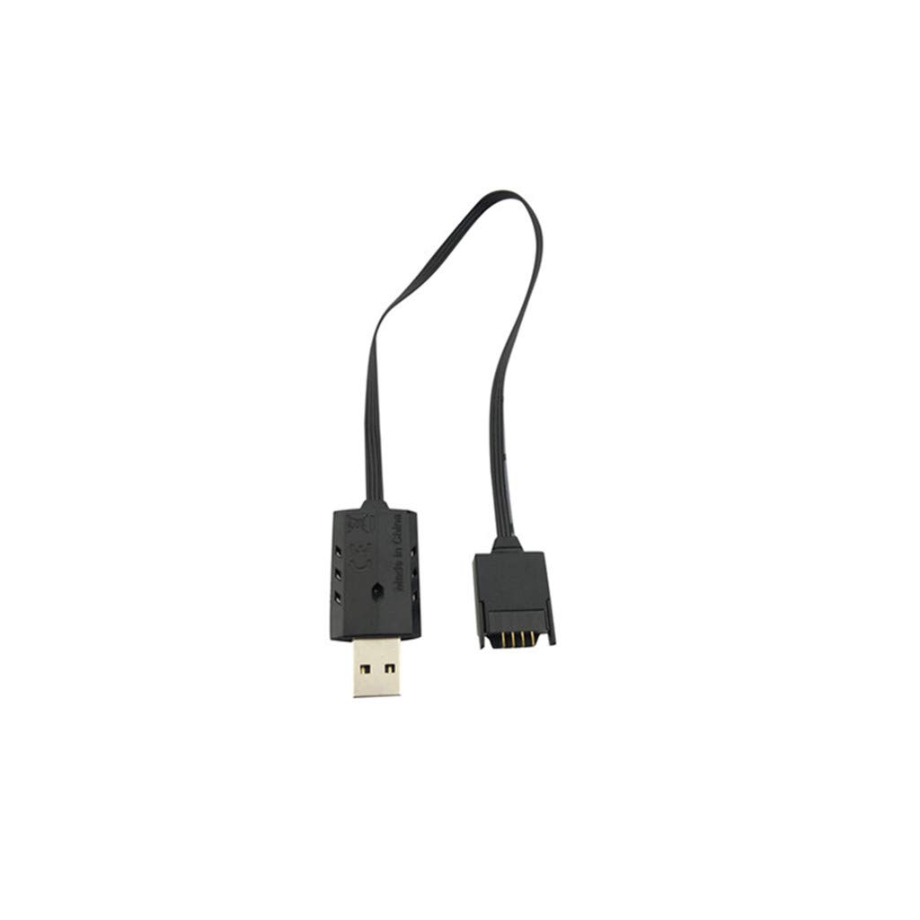 Maxmoral Câble de charge USB pour batterie au lithium XT-1 RC Drone Quadcopter FPV Drone Avion Pièces
