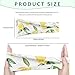 ORGYPET Lemon Football Headscarf Boys Fashion-Forward 2024 Trendy Sports Headbands for Boys Children's Sports Headscarf Kids Sweat Bands Moisture Wicking Workout Headbands