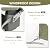 COWVIE Rectangular Outdoor Furniture Cover for Sectional Sofa Set, 600D Waterproof Patio Set Cover for Lawn General Purpose Table and Chairs, 140''L x 88''W x 32''H