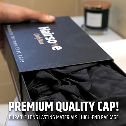 Image of Black Shower Cap for Men