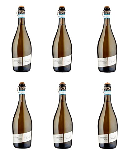 Zeus Party Prosecco Le Casere DOC Treviso Vino Frizzante 6 Bottiglie da 75cl