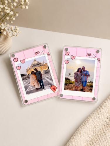 Image of HBH Photo Fridge Magnet with Custom Picture Print Decorative Item