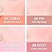 BBIA Ready To Wear Downy Cheek Cream Blush 8 Color - Creamy Blendable & Buildable Blush Dewy Texture & Matte Finish High Pigment Longlasting Lightweight Natural Face Makeup, 0.12oz (02 DOWNY PEACH)