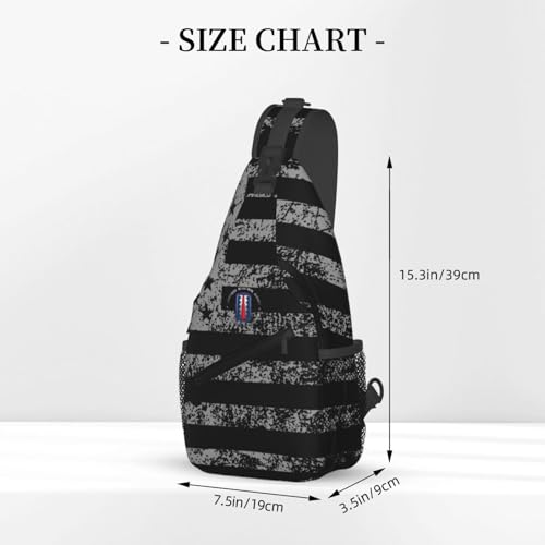 Bolso tipo bandolera negro para hombre, pequeño y resistente al agua miniatura 3