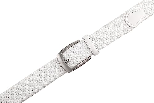 Image of Fabio Valenti Canvas Elastic Fabric Woven Stretch Braided Belts for Men Women Junior with Multicolored /Full Sizes