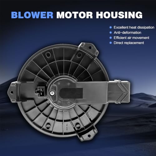 Image of AC Heater Blower Motor Replacement for Honda Civic 2006 2007 2008 2009 2010 2011, Jeep Wrangler 2007-2010, Replace# 700194, 79310SNAA01, 79310-SNA-A01, 615-50106