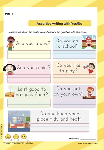 Image of Edsmart English Word Writing & Sentence Writing Books Set For Kids Of 3-5 Years Old | 2 Books - A4 Size | Best Kids Writing Book | Teaches Tracing Book, Sight Words, Cvc Wordssentence Writing Book