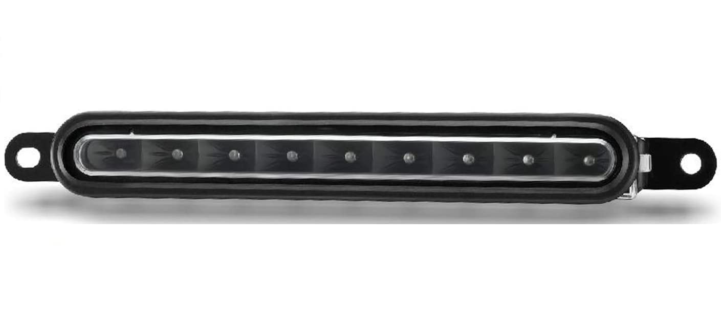 GAZOZ PERFORMANCE Smoke Lens Rear LED Third Brake Light - Compatible with Mitsubishi Lancer Evo 10 X (2007-2015) - Stylish Exterior Accessory with Enhanced Visibility