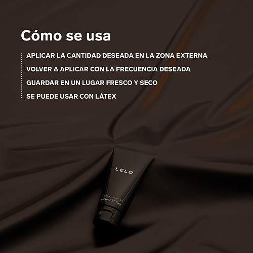 Miniatura 6 de Lelo Hidratante Personal, Crema Hidratante Corporal Intima Sin Glicerina Ni Parabenos Ideal Para El Sexo, Gel Lubricante Sexual Con Base De Agua, 75ml