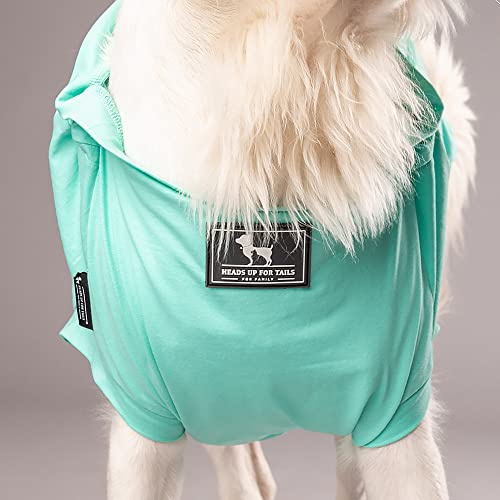 Image of HUFT Adopted and Adored T-Shirt for Dog - Light Blue - S