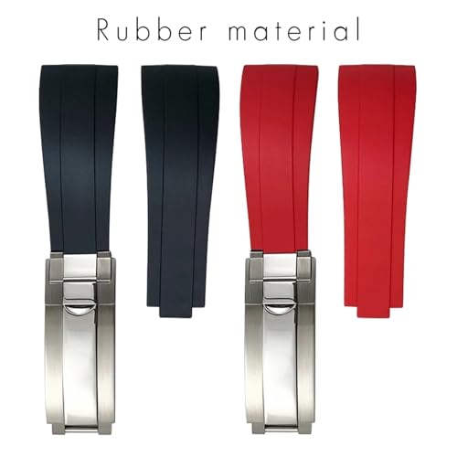 Bracelet montre caoutchouc pour remplacer Oysterflex sans espace vide au boîtier - 3