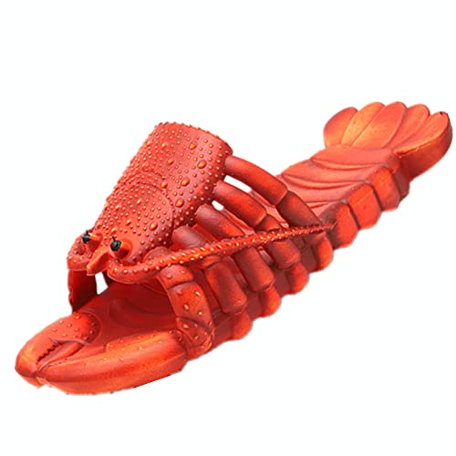 BING RUI CO Lobster Slippers Funny fish slippers Summer Beach Essentials and Holiday Gifts for Unisex2