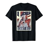 Benny Hill Cub Scout Salute Union Jack Flag Art T-Shirt