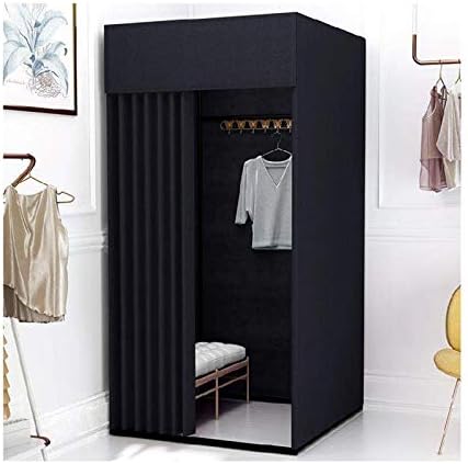 Portable Fitting Room with Metal Frame - Privacy Dressing Solution for Retail Stores, Events, Trade Shows, & Fashion Exhibitions - Easy Assembly & Durable Design