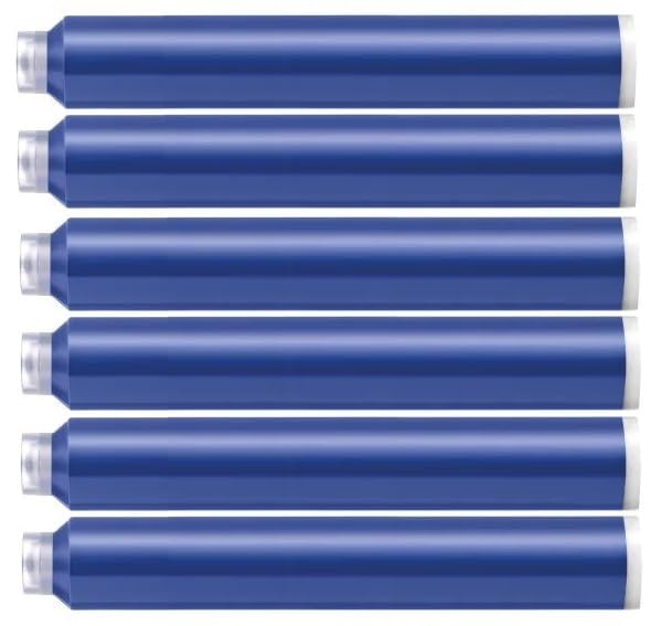 Cartucce D'Inchiostro Pelikan Per Penna Stilografica - 6 Pezzi Corti - Colore Turchese