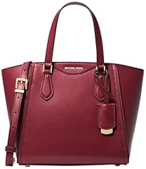 Gold-tone Hardware/Deep Red