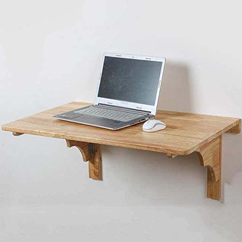 Table murale rabattable bois 60x40 idéale pour optimiser un studio - 3