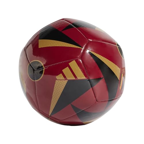 adidas Unisex Fusssballliebe Belgien Club Ball Team Colleg Burgundy/Black/Khaki/Pantone 5