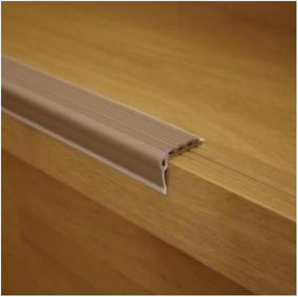 川口技研 階段用すべり止め スベラーズ 一般 室内用 SU-BR 670mm 茶 14本入