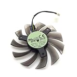 ventilateur BACYDLPL Ventilateur de Refroidissement for Carte Graphique GTX670 GTX580 560ti GTX770, 3 pièces/T128010SU 75 mm DC12 V 0,35 A