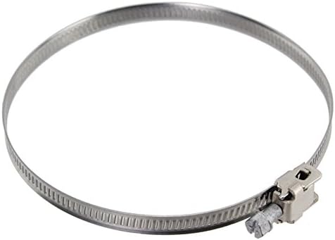 SPARES2GO Condenser Vent Box & Hose Kit with Screw Clip for Hoover Vented Tumble Dryer (4" / 100mm Diameter)