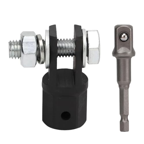 Wiertarka z Gniazdem Jack, 1/2 Cala Podnośnik Nożycowy Samochodowy Adapter Podnośnik Nożycowy Adapter Wiertarski do Pierścienia lub Podwójnego Otworu Podnośniki Nożycowe