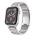 Produktbild NotoCity Titanlegierung Armband für Apple Watch 38mm 42mm 40mm 44mmTitanlegierung Licht Armband Verstellbares Ersatzarmband für Apple Watch Serie 5/4/3/2/1 (Silber, 42/44mm)