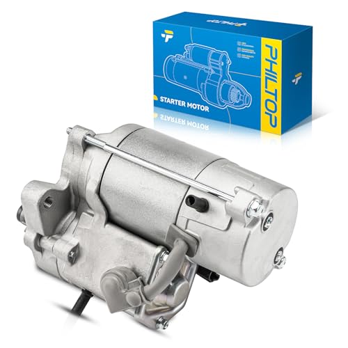 Image of PHILTOP Automotive Starter Compatible with Toyota Tundra for Lexus,17748N | 2000-09 Tundra 4.7L 01-09 Sequoia 4.7L003-09 4Runner 4.7L1998-2007 Land Cruiser;2003-09 GX4701998-2007 LX470,9 Tooth, 2 KW